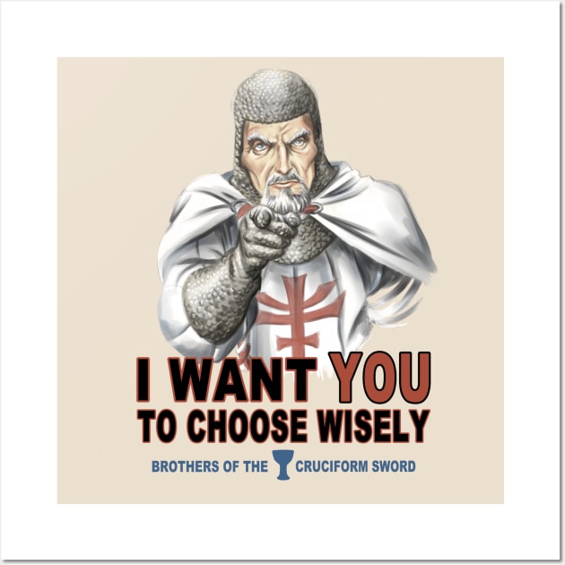 Choose Wisely Wall Art by saqman